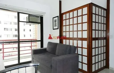Flat com 1 quarto para alugar na Alameda Jauaperi, 1083, Moema, São Paulo