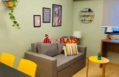 Flat com 1 quarto para alugar na Rua Guarará, 511, Jardins, São Paulo
