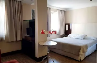 Flat com 1 quarto para alugar na Alameda Santos, 981, Jardins, São Paulo