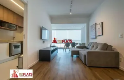 Flat com 2 quartos para alugar na Rua Henri Dunant, 846, Brooklin, São Paulo
