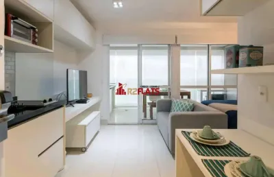Apartamento com 1 quarto para alugar na Avenida Santo Amaro, 3131, Brooklin, São Paulo