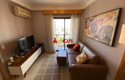 Flat com 1 quarto para alugar na Rua Pintassilgo, 477, Moema, São Paulo