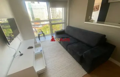Apartamento com 1 quarto para alugar na Rua Juquis, 391, Moema, São Paulo
