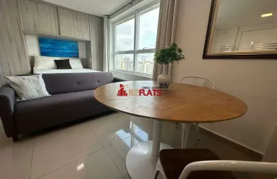 Apartamento com 1 quarto para alugar na Avenida Portugal, 1278, Brooklin, São Paulo