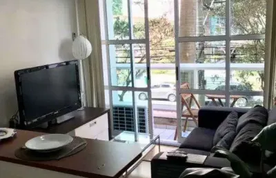 Apartamento com 1 quarto para alugar na Avenida Rouxinol, 77, Moema, São Paulo