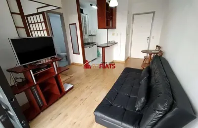 Flat com 1 quarto para alugar na Alameda Jauaperi, 1083, Moema, São Paulo
