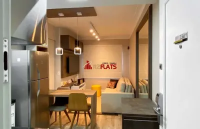 Flat com 1 quarto para alugar na Avenida Macuco, 595, Moema, São Paulo