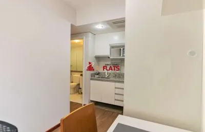 Flat com 1 quarto para alugar na Avenida Rouxinol, 87, Moema, São Paulo