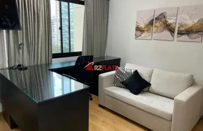 Flat com 1 quarto para alugar na Avenida Rouxinol, 87, Moema, São Paulo