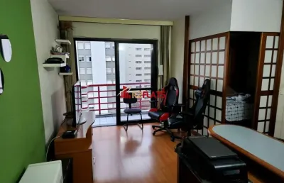 Flat com 1 quarto à venda na Alameda Jauaperi, 1083, Moema, São Paulo