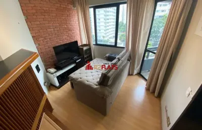 Flat com 1 quarto à venda na Rua Joel Carlos Borges, 60, Brooklin, São Paulo