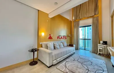 Apartamento com 1 quarto para alugar na Avenida Ibijaú, 355, Moema, São Paulo