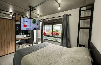 Apartamento com 1 quarto para alugar na Rua Natingui, 930, Vila Madalena, São Paulo