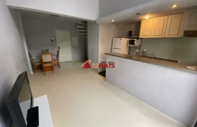 Flat com 1 quarto à venda na Avenida Moema, 177, Moema, São Paulo