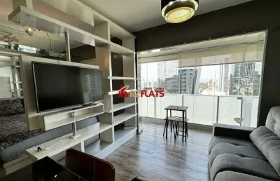 Apartamento com 1 quarto para alugar na Rua Henri Dunant, 1066, Brooklin, São Paulo