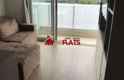 Apartamento com 1 quarto para alugar na Rua Henri Dunant, 1066, Brooklin, São Paulo