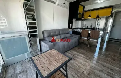 Apartamento com 1 quarto para alugar na Rua Henri Dunant, 1066, Brooklin, São Paulo