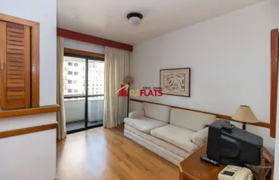 Flat com 1 quarto para alugar na Rua Cristiano Viana, 463, Jardins, São Paulo