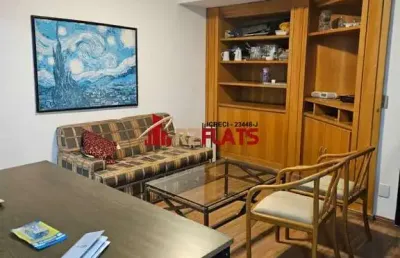 Flat com 1 quarto para alugar na Alameda Jauaperi, 1083, Moema, São Paulo