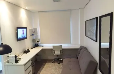 Flat com 1 quarto para alugar na Avenida Jamaris, 100, Moema, São Paulo