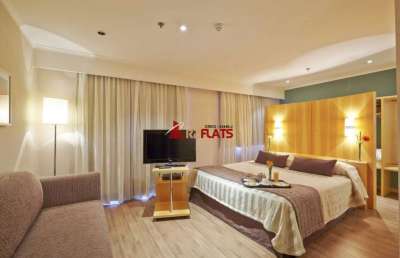 Flat com 1 quarto à venda na Rua Tuim, 18, Moema, São Paulo