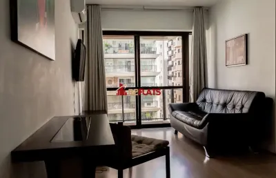 Flat com 2 quartos para alugar na Alameda Ministro Rocha Azevedo, 523, Jardins, São Paulo
