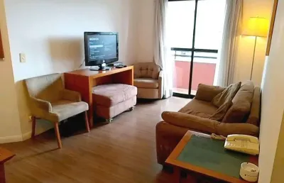 Flat com 2 quartos para alugar na Rua Sansão Alves dos Santos, 373, Brooklin, São Paulo