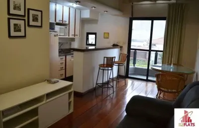 Flat com 1 quarto à venda na Avenida Moema, 177, Moema, São Paulo