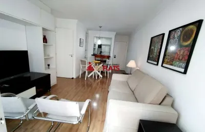 Flat com 2 quartos para alugar na Alameda Joaquim Eugênio de Lima, 1360, Jardins, São Paulo