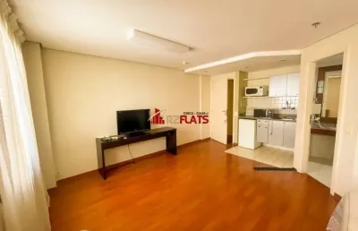 Flat com 2 quartos para alugar na Avenida Jamaris, 101, Moema, São Paulo