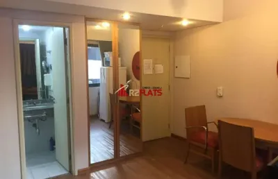 Flat com 1 quarto para alugar na Avenida Rouxinol, 55, Moema, São Paulo
