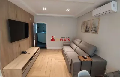 Flat com 1 quarto para alugar na Rua Araguari, 711, Moema, São Paulo
