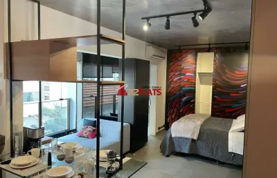 Flat com 1 quarto para alugar na Rua Sampaio Viana, 180, Paraíso, São Paulo