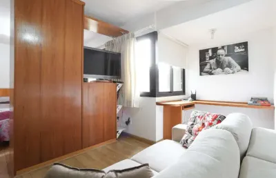 Flat com 1 quarto para alugar na Rua Indiana, 1165, Brooklin, São Paulo