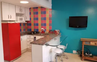 Flat com 1 quarto para alugar na Rua Guarará, 511, Jardins, São Paulo