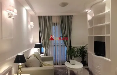Flat com 1 quarto para alugar na Avenida Miruna, 320, Moema, São Paulo