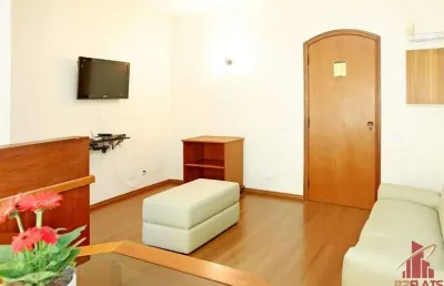 Flat com 1 quarto à venda na Rua Araguari, 711, Moema, São Paulo