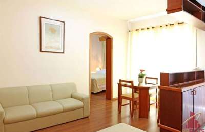 Flat com 1 quarto à venda na Rua Araguari, 711, Moema, São Paulo