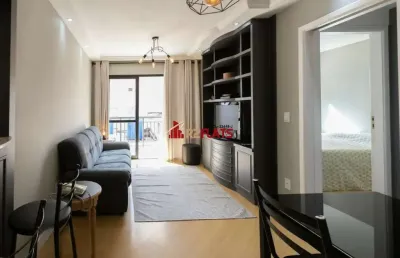 Flat com 2 quartos para alugar na Avenida Miruna, 320, Moema, São Paulo
