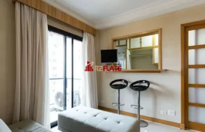Flat com 1 quarto para alugar na Rua Pintassilgo, 477, Moema, São Paulo