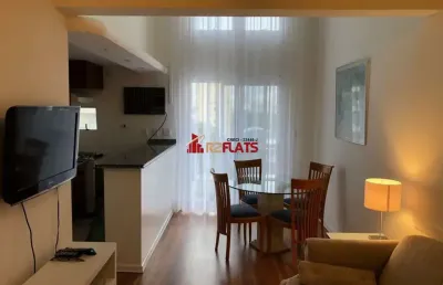 Flat com 1 quarto para alugar na Avenida Moema, 177, Moema, São Paulo