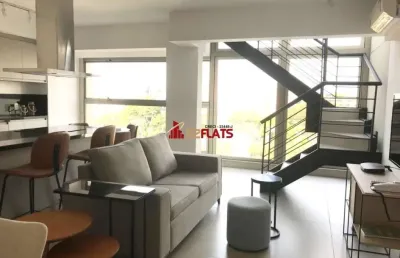 Flat com 1 quarto para alugar na Rua Oliveira Dias, 444, Jardins, São Paulo