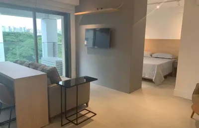 Flat com 1 quarto para alugar na Rua Oliveira Dias, 444, Jardins, São Paulo