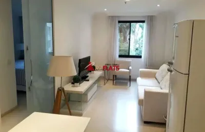Flat com 1 quarto para alugar na Avenida Jamaris, 100, Moema, São Paulo