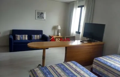 Flat com 1 quarto para alugar na Avenida Jamaris, 100, Moema, São Paulo