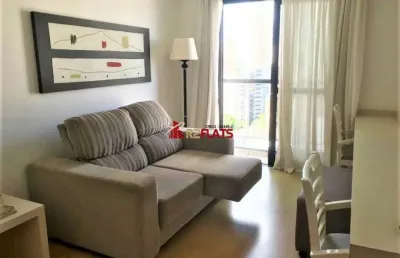 Flat com 1 quarto para alugar na Avenida Lavandisca, 365, Moema, São Paulo