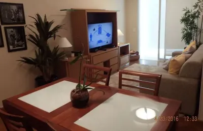 Flat com 2 quartos para alugar na Rua Sansão Alves dos Santos, 343, Brooklin, São Paulo