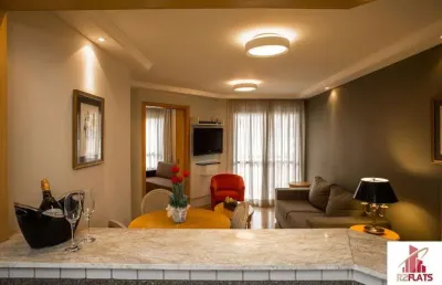 Flat com 2 quartos à venda na Avenida Miruna, 320, Moema, São Paulo