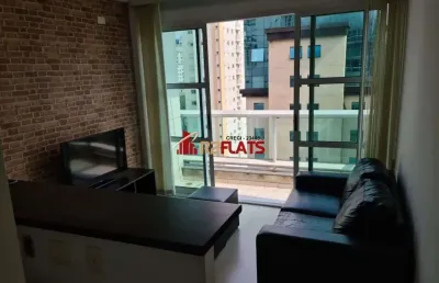 Flat com 1 quarto à venda na Avenida Rouxinol, 77, Moema, São Paulo