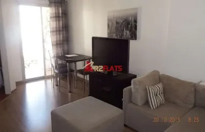 Flat com 1 quarto para alugar na Avenida Divino Salvador, 289, Moema, São Paulo